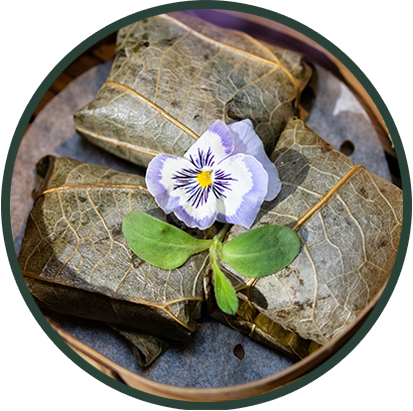 Sticky Rice in Lotus Leaf